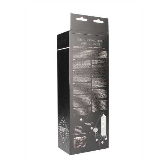 ELITE BEGINNER PUMP WITH PSI GAUGE