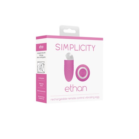 ETHAN - WIRELESS VIBRATING EGG WITH REMOTE CONTROL