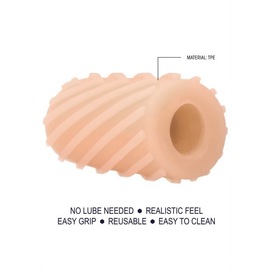 SELF LUBRICATION POCKET MASTURBATOR