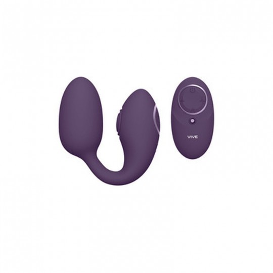 AIKA - PULSE WAVE  VIBRATING LOVE EGG - PURPLE