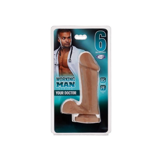 DILDO WORKING MAN YOUR DOCTOR 6' 15 CM