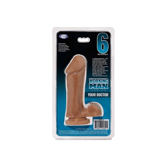 WORKING MAN YOUR DOCTOR DILDO 6' 15 CM