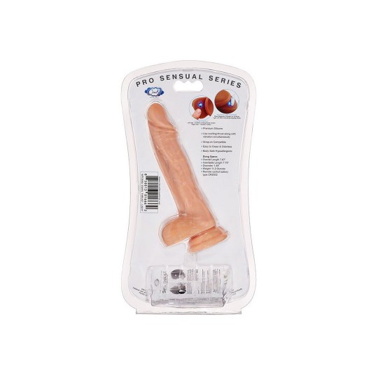 PRO SENSUAL SWIRL THRUST VIBRATOR WITH REMOTE CONTROL 7 / 18 CM