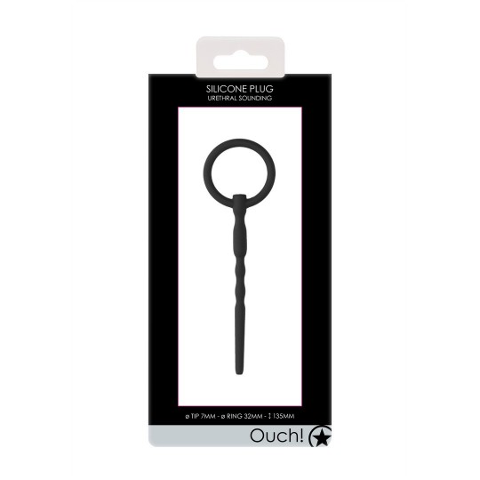 СИЛИКОНОВАЯ ПРОБКА ДЛЯ ПЕНИСА - 0,3 / 7 ММ