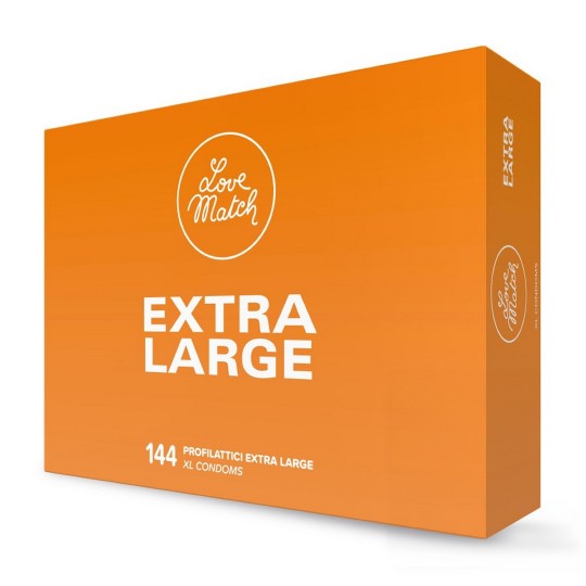 EXTRA LARGE - CONDOMS - 144 PIECES
