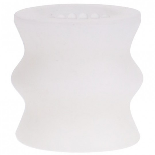 HELPING HEAD SILICONE - MASTURBATOR SLEEVE - FROST