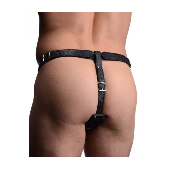 MEN&#039;S HARNESS WITH SILICONE BUTT PLUG