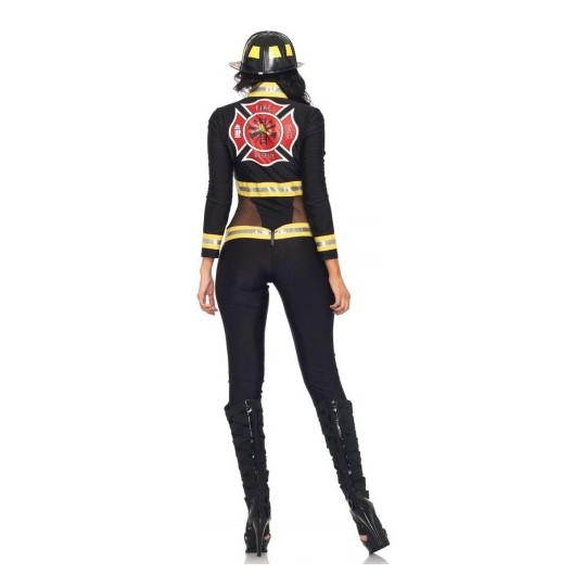 FANTASIA DE BOMBEIRA RED BLAZE FIREFIGHTER