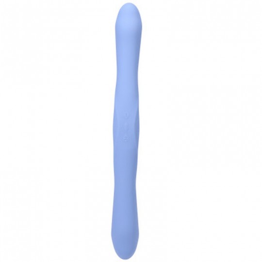 DUET - DOUBLE ENDED VIBRATOR WITH WIRELESS REMOTE - PERIWINKLE