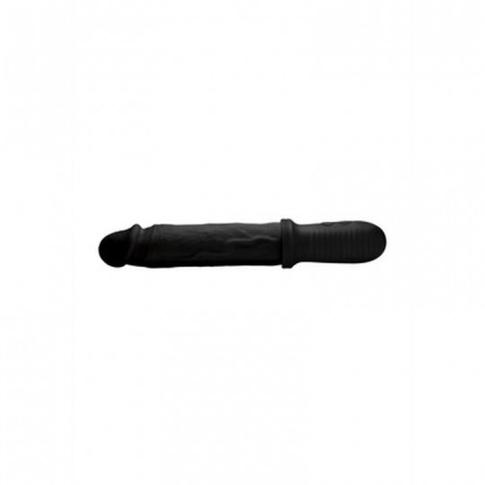AUTO POUNDER - VIBRATING AND THRUSTING DILDO WITH HANDLE