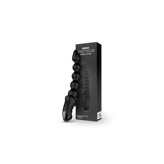 BENDABLE ANAL VIBRATOR - PROBE EDITION - BLACK
