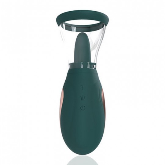 ENHANCE - RECHARGEABLE VULVA AND BREAST PUMP - FOREST GREEN