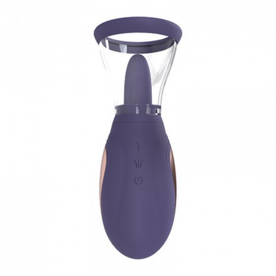 ENHANCE - RECHARGEABLE VULVA AND BREAST PUMP - PURPLE