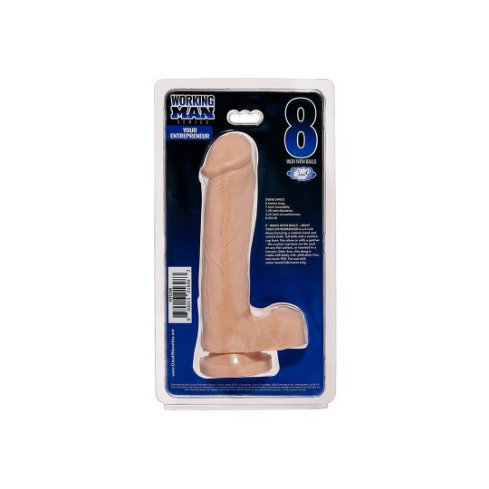 CLOUD 9 WORKING MAN YOUR ENTREPRENEUR DILDO 8' 20 CM