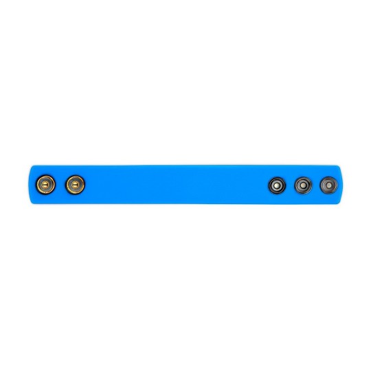 SILICONE COCK STRAP - DARK BLUE