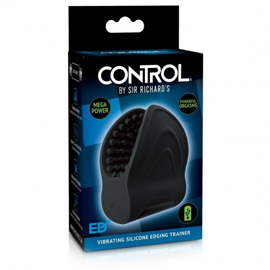 TREINO DE EDGING EM SILICONE COM VIBRAÇÃO SIR RICHARD&#039;S CONTROL