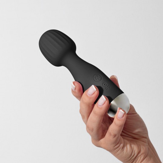 WANDERLUST MINI-VIBROMASSEUR WAND NOIR CRUSHIOUS