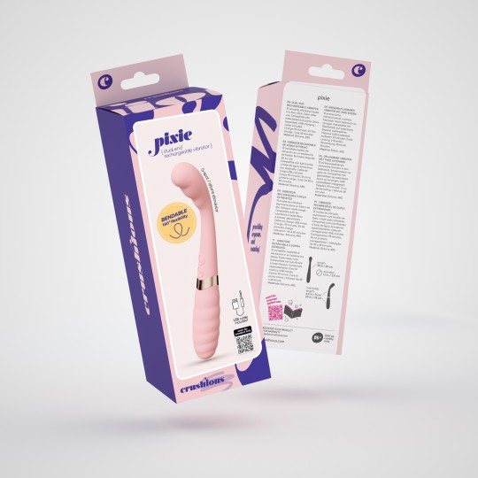5 + 1 GRÁTIS PIXIE VIBRADOR DUPLO CRUSHIOUS