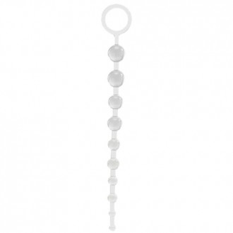 JAMMY JELLY 10 ANAL BEADS CLEAR