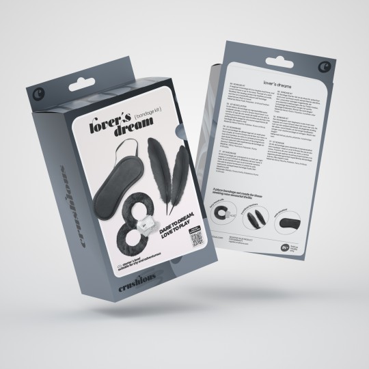 LOVER'S DREAM BONDAGE KIT CRUSHIOUS BLACK