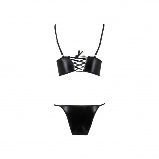 PASSION EROTIC LINE ASUNA SET 2 PIECE BLACK