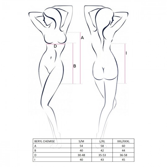 BERYL CHEMISE  - PASSION