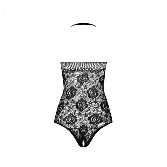 PASSION EROTIC LINE TEDDY BS094 WHITE