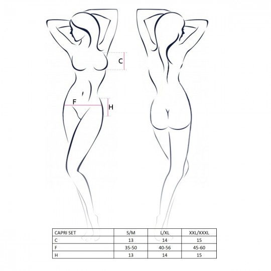 CAPRI SET BLACK  - PASSION