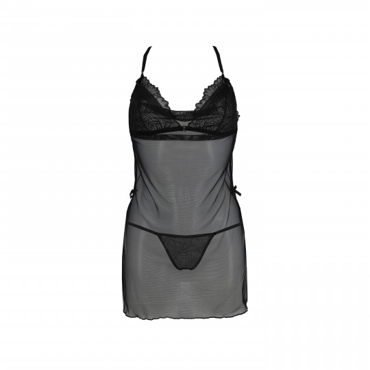 DELIENA CHEMISE BLACK  - PASSION