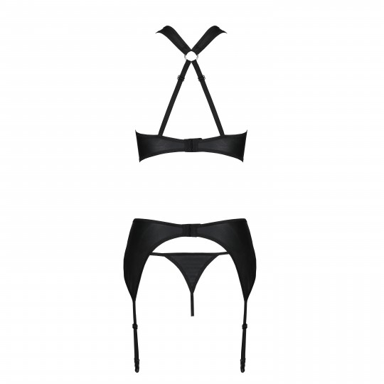 CONJUNTO DE 3 PIEZAS HIMA NEGRO PASSION