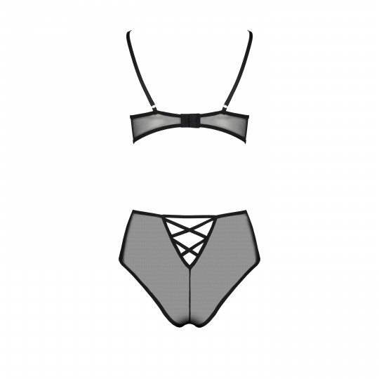 CONJUNTO DE 2 PIEZAS LOVELIA BIKINI NEGRO PASSION