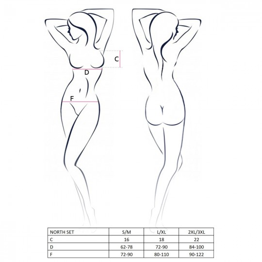 NORTH SET BLACK  - PASSION