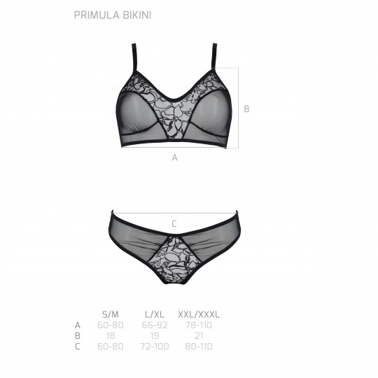 PRIMULA BIKINI BLACK  - ECO PASSION