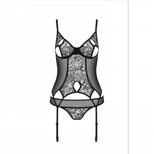 PRIMULA CORSET BLACK  - ECO PASSION