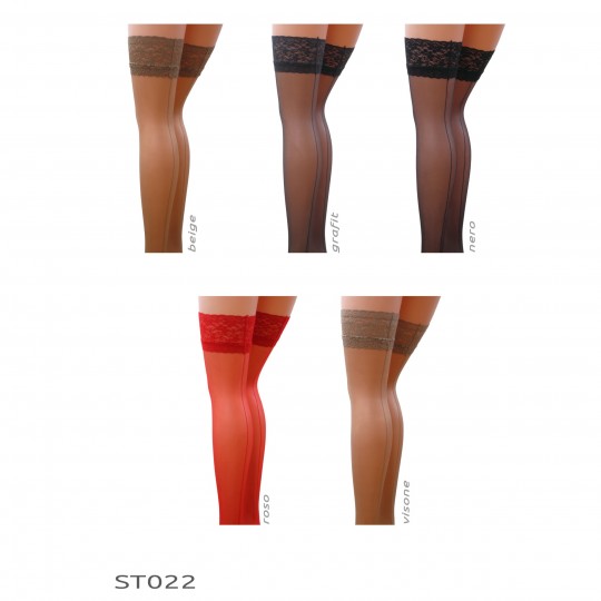 PASSION STOCKINGS ST022 GRAFIT (17 DEN)