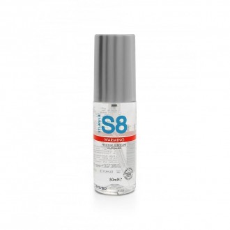 LUBRIFIANT À BASE D'EAU AVEC EFFET CHAUFFANT S8 STIMUL8 50ML