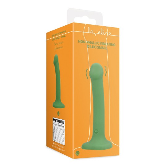VIBRADOR NON-PHALLIC VIBRATING DILDO PEQUENO VERDE LOVELINE