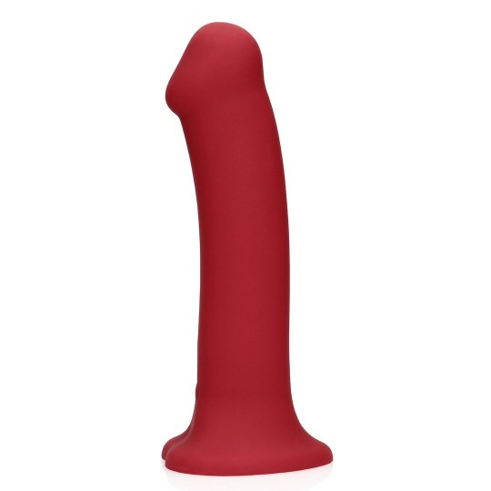VIBRADOR NON-PHALLIC VIBRATING DILDO GRANDE VERMELHO LOVELINE