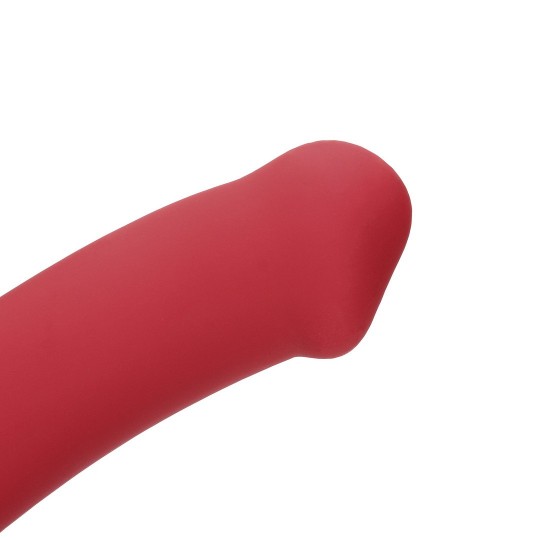 VIBRADOR NON-PHALLIC VIBRATING DILDO GRANDE VERMELHO LOVELINE