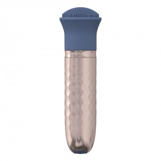 VIBRADOR THE THRILL10 SPEED INTERCHANGEABLE AZUL LOVELINE