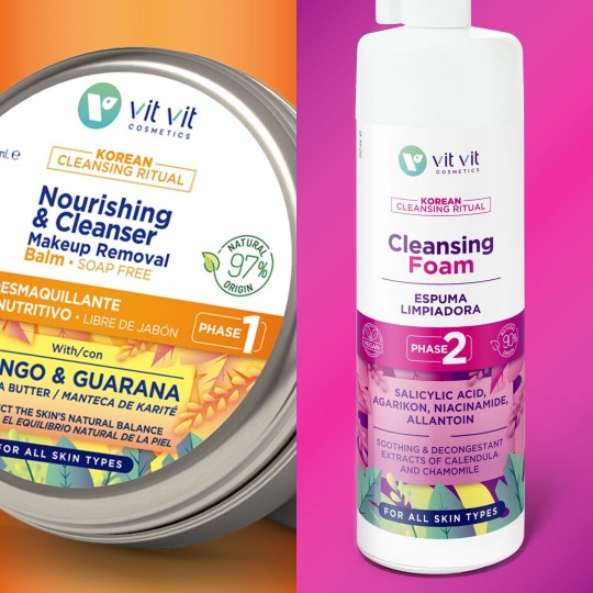 MOUSSE NETTOYANTE KOREAN BEAUTY NOURISHING AND CLEANSER BALM VIT VIT COSMETICS 150ML