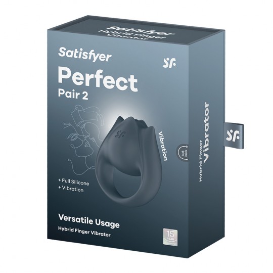 SATISFYER PERFECT PAIR 2 VIBRATING COCKRING