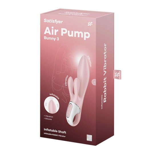 SATISFYER AIR PUMP BUNNY 3 PINK