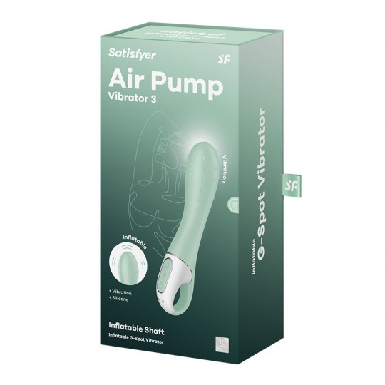 VIBRATORE AIR PUMP VIBRATOR 3 MENTA SATISFYER