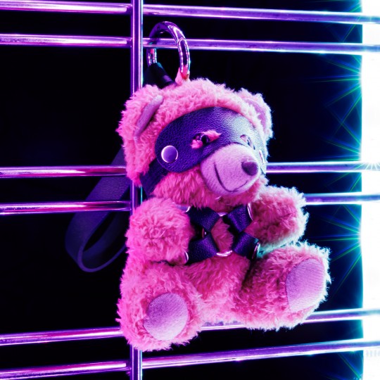 ANNEAU PORTE-CLEFS EN FORME D'OURS CRUSHITO AVEC L'ARNOIS CRUSHIOUS