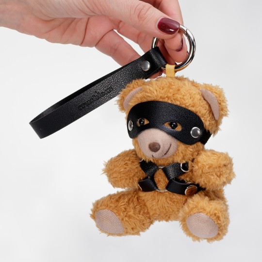 ANNEAU PORTE-CLEFS EN FORME D'OURS CRUSHITO AVEC L'ARNOIS CRUSHIOUS
