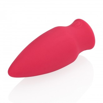 CONE SHAPED BULLET VIBRATOR - BLUSHING RED