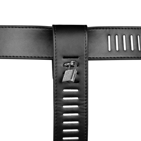 CEINTURE DE CHASTETÉ AVEC RESTRICTIONS POUR LES JAMBES XTREME OUCH!