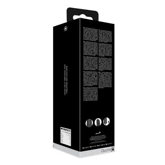 MÁQUINA DE SEXO HAND HELD VIBRATING AND THRUSTING OUCH!