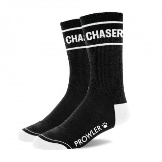 CHASER SOCKS - BLACK/WHITE